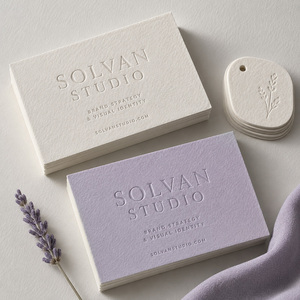 Impresión de Tarjetas de Visita Personalizadas, Papel Grueso, Laminado Mate, Tamaño Estándar para Marca Corporativa - Product Image 1