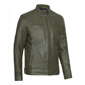 Veste en cuir pour homme de marque privée, nouvelle mode, durable, style haut de gamme, cuir de vache de haute qualité - Product Image 4