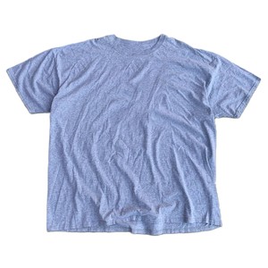 Bangladesh vêtements homme décontracté uni basique à manches courtes col rond solide bleu t-shirt coton mélangé personnaliser conception vierge t-shirts - Product Image 4