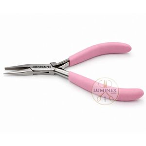 Pince à bijoux noire 2-en-1 à bec plat et à bec de chat pour la mise en forme des fils, outil professionnel en acier inoxydable, certifié CE ISO, du fabricant - Product Image 2