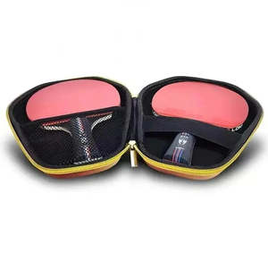 Tiger Diamond-Shaped Neoprene Hard Cover <b>Table</b> <b>Tennis</b> Racket Case-Blue - Product Image 2