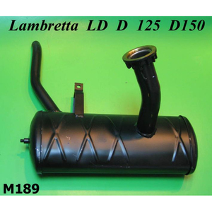 Escape completo Lambretta D + LD (modelos producidos hasta 1955) - Product Image 3