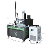 Nouvelles machines automatiques de soudage laser à fibre de tuyaux coudés en acier inoxydable avec servomoteur en option