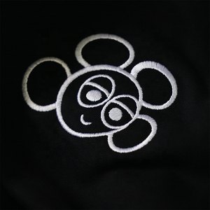 Vente en gros de sweat à capuche brodé personnalisé 100% coton French Terry Y2k bas quantité minimale de commande pull vintage sweats à capuche hommes épaules tombantes surdimensionné - Product Image 3