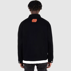 Nuevo diseño de alta calidad chaquetas bordadas con estampado personalizado chaqueta de béisbol de gran tamaño para hombre 2025 - Product Image 4