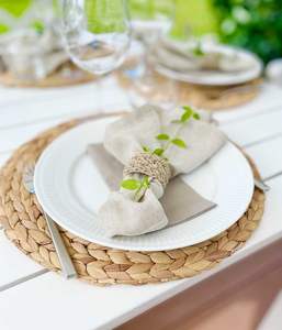 ห่วงผ้าเช็ดปากหวายตกแต่งอย่างมีสไตล์สำหรับร้านอาหารพื้นที่จัดงานและการจัดโต๊ะทานอาหารค่ำที่บ้านสุดหรู - Product Image 4