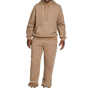 Venta al por mayor 2025 Hombres Invierno Con Capucha Ecológico Activewear Chándal Casual Fitness Tallas grandes - Product Image 1
