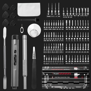 Vman <strong>Tools</strong> 138pcs Electric Precision Screwdriver Set <strong>Mini</strong> Electric Screwdriver, Rechargeable Electric Precision Screwdriver Set - Product Image 4