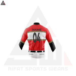 Ropa deportiva y de entrenamiento personalizada, uniformes de béisbol, conjuntos estampados, uniforme de béisbol Unisex transpirable de secado rápido, venta al por mayor - Product Image 4