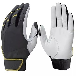 Gants de frappeur de baseball en cuir de haute qualité Gants de frappeur de baseball en gros Gant de sport de logo personnalisé - Product Image 6