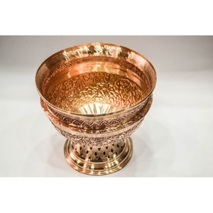 New Luxury Design Silver Plated Copper Bowl <b>Pot</b> Eco-Friendly Handmade Food Serving Kitchenware with 750mL Capacity - Product Image 4