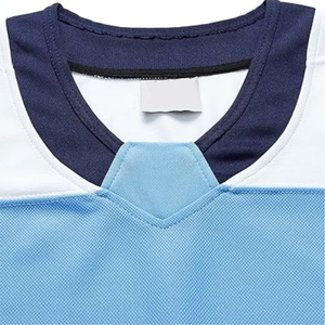 Maillots de hockey sur glace personnalisés de haute qualité avec logo d'équipe sublimé, respirants, antibactériens et à séchage rapide - Product Image 4