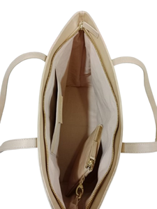 Sac à bandoulière en cuir véritable classique et élégant avec petite pochette zippée, sac fourre-tout fait à la main pour femmes, usage quotidien au bureau, sac à main - Product Image 4