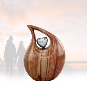 Urne funéraire en métal massif pour cendres Urnes funéraires et commémoratives de conception unique pour cendres humaines jusqu'à 210 pouces cubes - Product Image 5