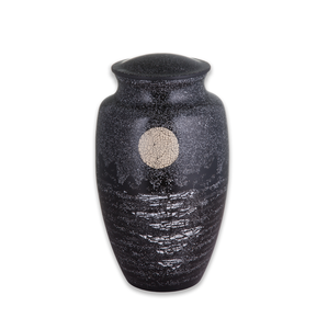 Urna funeraria premium de herencia que contiene un recipiente conmemorativo de diseño maestro creado para preservar las cenizas queridas con elegancia - Product Image 1