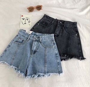 2025 Mùa Hè Muốn Đường Phố Mỹ Ripped Quần Thẳng Quần Denim Quần Short Cho Phụ Nữ - Product Image 6