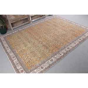 Alfombra de 0.5x8.9 pies, Alfombra Turca, Alfombra con Rayas Naranjas - Product Image 4