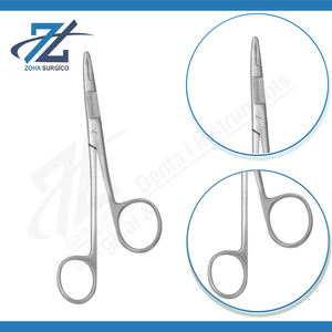 Ciseaux/porte-aiguilles Gillies de haute qualité, 158 mm, main droite, en acier inoxydable, instruments chirurgicaux manuels, certifiés CE, classe II - Product Image 2