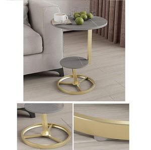 Table basse en fer en forme de roue avec finition noire Durable Meilleur pour salon chambre balcon fenêtres belle idée de cadeaux - Product Image 4