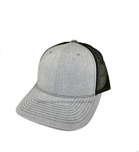 Casquette de camionneur classique unie 6 panneaux avec logo personnalisé OEM Casquettes de sport unisexes à dos en maille de taille réglable - Product Image 2