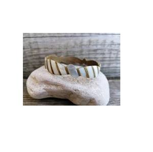 Brazalete de latón nácar, superventas, pulseras para mujer, brazalete Popular de perlas para madre - Product Image 5