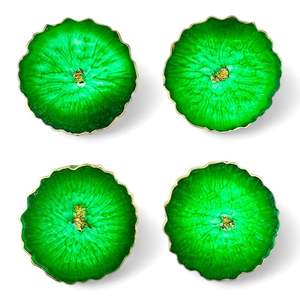 Posavasos de Resina de Acabado de Lujo Hecho a Mano, Estilo Bohemio de Alta Calidad, Ecológico, Superficie Lisa para una Elegante Decoración de Mesa - Product Image 2