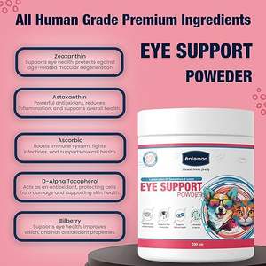 Compléments Alimentaires pour Animaux de Compagnie : Poudre Vision OEM/ODM pour Chiens et Chats – Personnalisable – Favorise la Santé Oculaire – Compléments de Soin pour la Santé Animale - Product Image 3