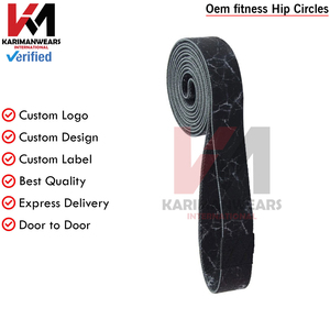 Banda de Resistencia para Cadera, Antideslizante, Resistencia Media, Banda de Ejercicio para Glúteos, Caderas, Muslos, Ejercicios de Piernas, Duradera, Elástica, Ajustable - Product Image 2