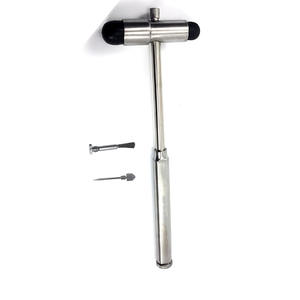 Neurological Multifunctional <b>Hammer</b> Percussor Diagnostic Reflex Patella <b>Percussion</b> Leg Body Nerve Test Massage Buck <b>Hammer</b> - Product Image 3