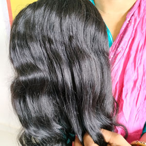 Vente en gros de cheveux vierges Remy à cuticules longues alignées Vague d'eau Vague profonde Couleur noire naturelle Temple non transformé Cheveux humains indiens - Product Image 2