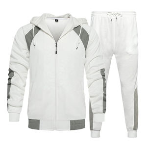 Chándal Deportivo Premium para Hombre, Estilo Vintage, con Capucha, Color Sólido, Transpirable y Ecológico, para Entrenamiento - Product Image 1