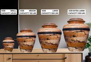 Urna para Cenizas Humanas, Grande para Adultos, Personalizada para Entierro, Urnas de Madera para Cenizas Humanas - Product Image 4
