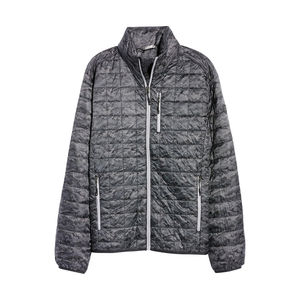 Veste matelassée pour homme, décontractée, à capuche, fermeture éclair intégrale, effet métallique brillant, veste d'hiver, design personnalisé, vestes matelassées pour homme personnalisées - Product Image 2