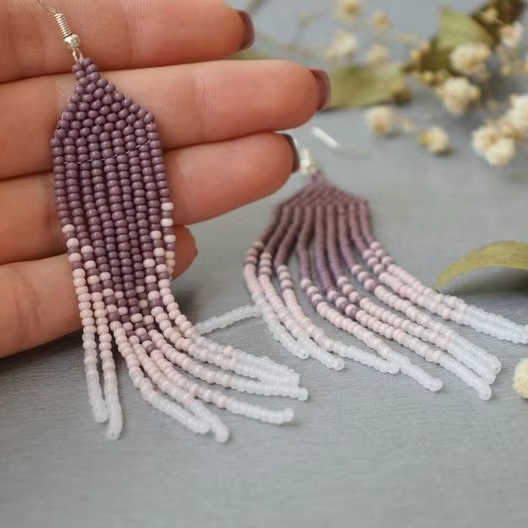 Trending Summer Beach Fashion Jewelry Hanging Pendant Earrings Seed Bead Turtles Seahorses Starfish Shells Fashion for Women