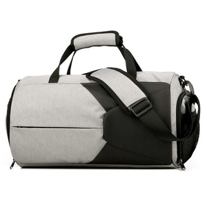 Mochila de fitness personalizada y bandolera de ocio diseñada como una versátil bolsa de deporte de lona de viaje con una bolsa dedicada - Product Image 6