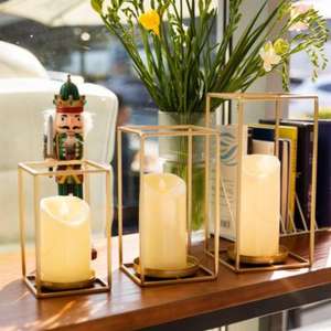 Centro de mesa de metal pulido dorado de último diseño de moda para una decoración de comedor elegante y elegante - Product Image 1