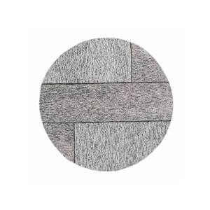 Alfombra de Lana Cera Ivory de 10 mm de Grosor, Tejida a Mano, Diseño Abstracto Aubusson Rectangular para Sala de Estar, Material Viscosa-Tnc-1400 - Product Image 1