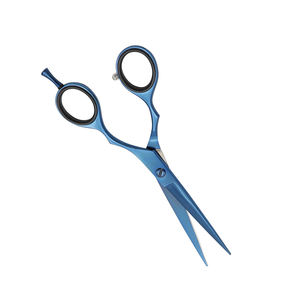 Ciseaux de coiffeur à poignée russe pour ciseaux de Salon de coiffure ciseaux de salon de beauté à lame tranchante avec anneau en caoutchouc noir - Product Image 5