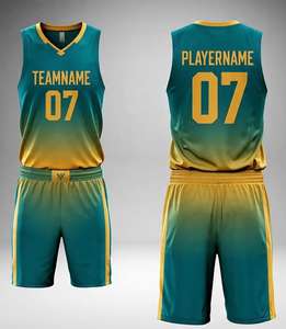 Uniformes de Baloncesto Personalizados para Hombre, 100% Poliéster, Secado Rápido, Tallas Grandes, Ropa de Baloncesto Transpirable, Fabricante Mayorista - Product Image 4