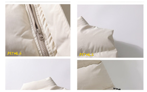 Chaqueta acolchada sin mangas para hombre y mujer, precio al por mayor - Product Image 6