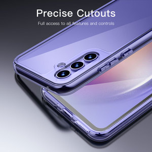 <span class=keywords><strong>Coque</strong></span> pour <span class=keywords><strong>Samsung</strong></span> Galaxy <span class=keywords><strong>A54</strong></span> <span class=keywords><strong>5G</strong></span> 6.4 pouces avec 2 packs de protection d'écran, film en verre trempé, pare-chocs antichoc - Product Image 3