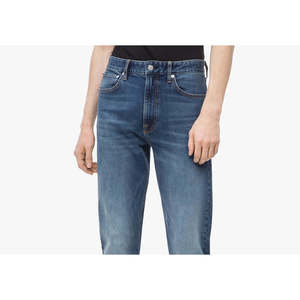 Jeans Vintage da Uomo Calvin Klein, Vestibilità Comoda, Stile Dritto Blu Navy, Denim Ricamato, Taglia 40X32, Colore Scuro per l'Inverno - Product Image 2