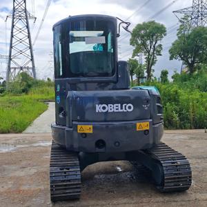 2022 Kobelco SK55SR Mini pelle 5.5ton utilisée de haute qualité pas cher prix bonne condition de fonctionnement avec engrenage moteur à noyau - Product Image 6