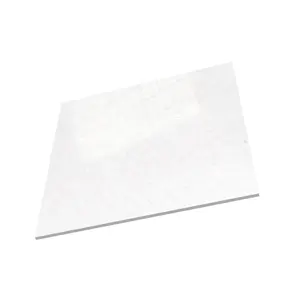 광택 도자기 타일 600x600mm 슈퍼 화이트 60x60 Bianco Porcelanato 순수 흰색 바닥 타일