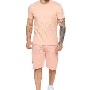 Por encargo de alta calidad de los hombres Cargo Short Set Transpirable Hombres Cargo Short Set Nueva llegada de los hombres Pantalones cortos Made Pakistán - Product Image 1