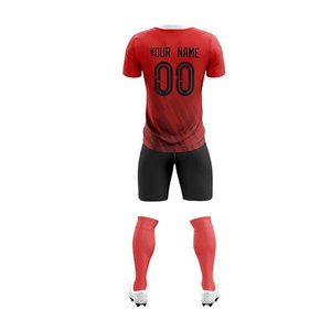 Nouveau design de haute qualité à bas quantité minimale de commande 2 semaines délai de livraison séchage rapide jaune noir hommes maillot de football - Product Image 2