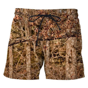 Pantalones Cortos de Playa con Estampado de Camuflaje para Hombre, Estilo Casual de Verano, Pantalones Cortos Impresos en 3D, Holgados, Estilo Urbano - Product Image 2