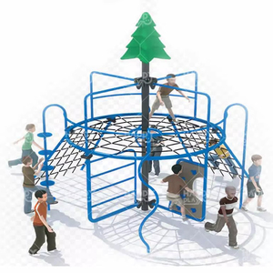 Mur d'escalade extérieur HP-OPRC 007 avec structure en acier robuste, équipement de terrain de jeu - Product Image 1
