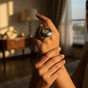 Anillo Elegante de Plata 925 con Madreperla para Mujer - Product Image 2