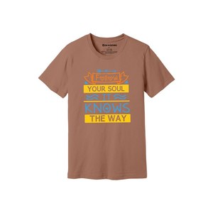 T-shirt en tissu 100% coton imprimé sur le thème de la gentillesse, grammage lourd (160-180 GSM), 12 couleurs disponibles, personnalisez votre propre design et placement - Product Image 1